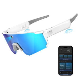 AI Smart Glasses with Camera 4K, Video Recording Glasses with Camera, Polarized Sports Sunglasses with EIS Stabilization, Dual Mic Noise Canceling, IP66, ChatGPT Enabled AI Smart Glasses with Camera 4K, Video Recording Glasses with Camera, Polarized Sports Sunglasses with EIS Stabilization, Dual Mic Noise Canceling, IP66, ChatGPT Enabled