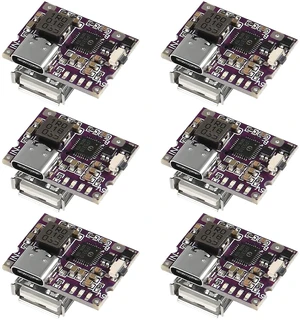 6PCS Type-C USB 5V 3.1A Boost Converter Step-Up Power Module IP5310 Mobile Power Bank Accessories with Switch LED Indicator 6PCS Type-C USB 5V 3.1A Boost Converter Step-Up Power Module IP5310 Mobile Power Bank Accessories with Switch LED Indicator