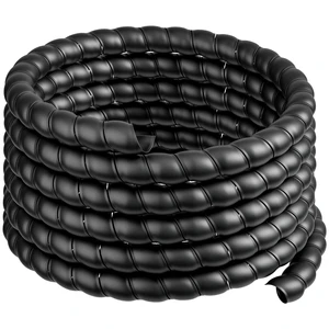 Hydraulic Hose Protector, 1/2" OD x 10' Length Spiral Wrap Hydraulic Hose Protector, 1/2" OD x 10' Length Spiral Wrap