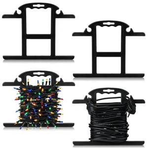 4Pcs ABS Heavy Duty Extension Cord Storage Reel 100ft Cord Organizer Christmas Light Storage Holder Portable Black H-shape Wrap-Holds Extension Spools Cord Winder for Indoor & Outdoor 4Pcs ABS Heavy Duty Extension Cord Storage Reel 100ft Cord Organizer Christmas Light Storage Holder Portable Black H-shape Wrap-Holds Extension Spools Cord Winder for Indoor & Outdoor