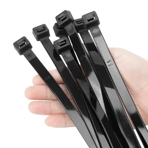 12 inch Black Zip Ties Heavy Duty 100 PCS, 200 LBS Ultra Strong Plastic Wire Ties, Large Cable Ties Extra Long Tie Wraps, Indoor and Outdoor UV Resistant 12 inch Black Zip Ties Heavy Duty 100 PCS, 200 LBS Ultra Strong Plastic Wire Ties, Large Cable Ties Extra Long Tie Wraps, Indoor and Outdoor UV Resistant