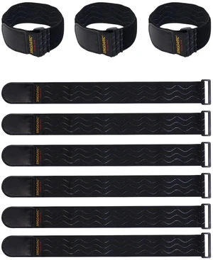 Elastic Cinch Strap, 6 Pack, 18"x2" Anti-Slip Strips, Super-Stretch Storage Straps Whit Buckle, Extension Cord Management, Cable Storage,Hoses,Fixed Bike Elastic Cinch Strap, 6 Pack, 18"x2" Anti-Slip Strips, Super-Stretch Storage Straps Whit Buckle, Extension Cord Management, Cable Storage,Hoses,Fixed Bike