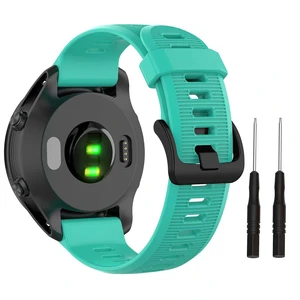 22mm Watch Band for Garmin Forerunner 935/945/955/965/745/Fenix 5/6 Silicone Strap Compatible with Garmin Fenix 5 plus/Fenix 6 Pro/Approach S60 Smartwatch Replacement 22mm Watch Band for Garmin Forerunner 935/945/955/965/745/Fenix 5/6 Silicone Strap Compatible with Garmin Fenix 5 plus/Fenix 6 Pro/Approach S60 Smartwatch Replacement