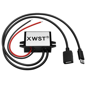 DC DC 8-85V to 5V USB Converter 12V 24V 36V 48V 60V 72V to 5V 3A 15W with Type C and USB Output Power Adapter Converter Voltage Buck Regulator,Step-Down Module,Waterproof Transformer DC DC 8-85V to 5V USB Converter 12V 24V 36V 48V 60V 72V to 5V 3A 15W with Type C and USB Output Power Adapter Converter Voltage Buck Regulator,Step-Down Module,Waterproof Transformer