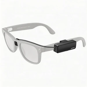 Wearable Battery Pack for Ray-Ban Meta Glasses, 12.5g Fast Charger Upgraded 2nd-Gen Design,Fast Charging with LED Power Check Button compatible with RayBan Meta Gen 2 & Gen 1, Wayfarer, Skyler Wearable Battery Pack for Ray-Ban Meta Glasses, 12.5g Fast Charger Upgraded 2nd-Gen Design,Fast Charging with LED Power Check Button compatible with RayBan Meta Gen 2 & Gen 1, Wayfarer, Skyler