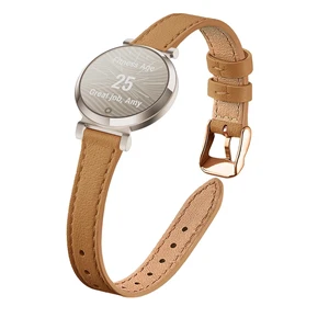 Slim Leather Band for Women, Top Grain Genuine Leather Strap Thin Watch Wristband Slim Leather Band for Women, Top Grain Genuine Leather Strap Thin Watch Wristband
