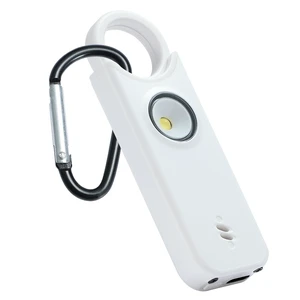 Personal Safety Alarm - 135dB Ultra Loud Siren with LED Strobe Light, USB-C Rechargeable, Compact Keychain Alarm for Women/Men, Emergency Flashlight & Vibration Alert(White) Personal Safety Alarm - 135dB Ultra Loud Siren with LED Strobe Light, USB-C Rechargeable, Compact Keychain Alarm for Women/Men, Emergency Flashlight & Vibration Alert(White)