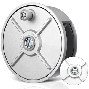 1 Set 6.25" Aluminum Rebar Tie Wire Reel Coil Holder Wheel, Sliver Lightweight and Durable Tie Wire Dispenser, for Left or Right Hand Use, for Electricians, Ironworker, Construction Workers 1 Set 6.25" Aluminum Rebar Tie Wire Reel Coil Holder Wheel, Sliver Lightweight and Durable Tie Wire Dispenser, for Left or Right Hand Use, for Electricians, Ironworker, Construction Workers