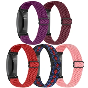 Elastic Watch Band Compatible with Fitbit Inspire /3/2/HR/Ace 2/3, Soft Nylon Sport Wristband Replacement Straps For Women & Men Elastic Watch Band Compatible with Fitbit Inspire /3/2/HR/Ace 2/3, Soft Nylon Sport Wristband Replacement Straps For Women & Men