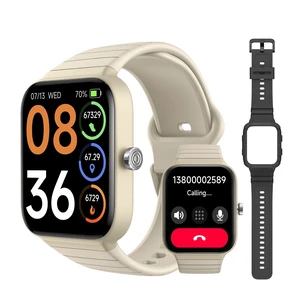 Smart Watch for Women Men (Answer/Make Call), Alexa Built-in, Extra Black Band, IP68 Smartwatch for Android iPhone, 100+ Sport 1.8" Fitness Tracker with Heart Rate SpO2 Monitor, V7 Cyber Beige Smart Watch for Women Men (Answer/Make Call), Alexa Built-in, Extra Black Band, IP68 Smartwatch for Android iPhone, 100+ Sport 1.8" Fitness Tracker with Heart Rate SpO2 Monitor, V7 Cyber Beige