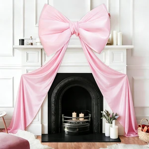 Pink Bows Birthday Decorations, 40''×20'' Big Wall Decor for Party Decorations Wedding Backdrop, Large Bows for Baby Shower, Backdrop Room, Christmas, Event Decorations (Small) Pink Bows Birthday Decorations, 40''×20'' Big Wall Decor for Party Decorations Wedding Backdrop, Large Bows for Baby Shower, Backdrop Room, Christmas, Event Decorations (Small)