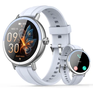 Smart Watch for Women, 1.27" HD Fitness Tracker with Bluetooth Calls Fitness Watch with Heart Rate/Sleep/Step Counter, 100+ Sport Modes, IP68 Waterproof Smartwatch Compatible IOS/Android Blue Smart Watch for Women, 1.27" HD Fitness Tracker with Bluetooth Calls Fitness Watch with Heart Rate/Sleep/Step Counter, 100+ Sport Modes, IP68 Waterproof Smartwatch Compatible IOS/Android Blue