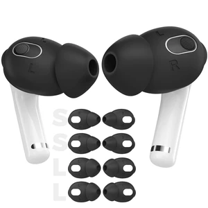 4 Pairs AirPods 3 Ear Tips Silicone Earbuds Cover Size: 2L+2S, Added Storage Pouch, Anti Slip,Secure Fit, Comfortable Silicone Ear Tips Compatible with Apple AirPods 3 2021 4 Pairs AirPods 3 Ear Tips Silicone Earbuds Cover Size: 2L+2S, Added Storage Pouch, Anti Slip,Secure Fit, Comfortable Silicone Ear Tips Compatible with Apple AirPods 3 2021