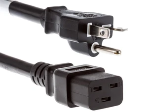 5-20P to C19 Heavy Duty Power Cord 6ft, 20A/125V, 12 AWG NEMA 5-20P to IEC C19 AC Power Cable for Servers, PDUs and Network Equipment, Black 5-20P to C19 Heavy Duty Power Cord 6ft, 20A/125V, 12 AWG NEMA 5-20P to IEC C19 AC Power Cable for Servers, PDUs and Network Equipment, Black