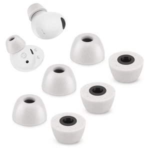Memory Foam Tips for Samsung Galaxy Buds 2 Pro, No Silicone Eartips Pain, Anti-Slip Replacement Ear Tips, Fit in The Charging Case, Reducing Noise Earbuds, 3 Pairs (Medium, Gray) Memory Foam Tips for Samsung Galaxy Buds 2 Pro, No Silicone Eartips Pain, Anti-Slip Replacement Ear Tips, Fit in The Charging Case, Reducing Noise Earbuds, 3 Pairs (Medium, Gray)