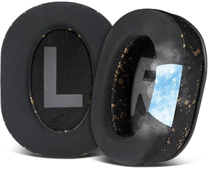 Cooling Gel Earpads Cushions Replacement for Logitech G Pro, G Pro X, G Prox 2, G Pro X SE Headphones, Ear Pads with Noise Isolation Foam, Added Thickness - Black Gold Cooling Gel Earpads Cushions Replacement for Logitech G Pro, G Pro X, G Prox 2, G Pro X SE Headphones, Ear Pads with Noise Isolation Foam, Added Thickness - Black Gold