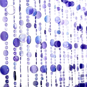 Blue Crystal Iridescent Bubble Beaded Doorway Curtain Room Divider for Party Wedding Home Kids Bedroom Backdrop Doorway Decorationss (Blue Iridescent, 1pc 3FTx6FT) Blue Crystal Iridescent Bubble Beaded Doorway Curtain Room Divider for Party Wedding Home Kids Bedroom Backdrop Doorway Decorationss (Blue Iridescent, 1pc 3FTx6FT)