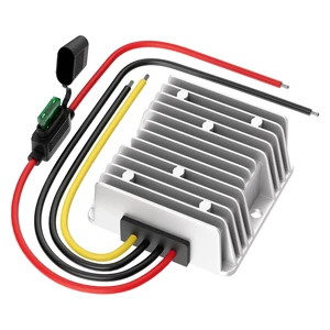 48V 36V 24V to 12V Buck Converter, 20A 240W Step Down Converter Waterproof Voltage Reducer with Fuse, 1760V Input 12V Regulator for RV Truck Golf Cart 48V 36V 24V to 12V Buck Converter, 20A 240W Step Down Converter Waterproof Voltage Reducer with Fuse, 1760V Input 12V Regulator for RV Truck Golf Cart