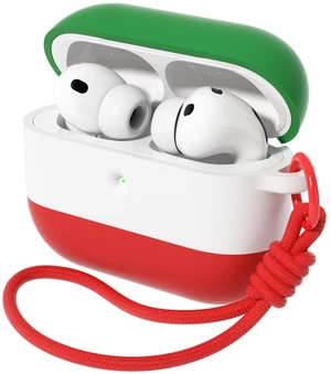 Case for AirPods Pro 3 (2025), 3 Color Gradient Green&Red Cute, Silicone Shockproof, Lanyard & Keychain, Adhesive-Free, Wireless Charging, Girly Women Gym Travel Case for AirPods Pro 3 (2025), 3 Color Gradient Green&Red Cute, Silicone Shockproof, Lanyard & Keychain, Adhesive-Free, Wireless Charging, Girly Women Gym Travel