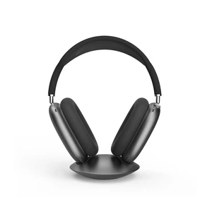 All-Aluminum Headphone Stand for AirPods Max, Full CNC-Machined Metal Base with Soft Silicone Contact Pad, Futuristic Ring Design, Stable Desktop Display Dock (Gray) All-Aluminum Headphone Stand for AirPods Max, Full CNC-Machined Metal Base with Soft Silicone Contact Pad, Futuristic Ring Design, Stable Desktop Display Dock (Gray)