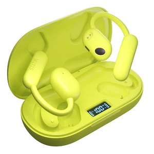 Aktive Open Ear Bluetooth Earbuds - Wireless Earphones, Fast Charging & 10 Hours Long Lasting Battery, Comfortable Secure Fit, IPX5 Water Resistant - Yellow Aktive Open Ear Bluetooth Earbuds - Wireless Earphones, Fast Charging & 10 Hours Long Lasting Battery, Comfortable Secure Fit, IPX5 Water Resistant - Yellow