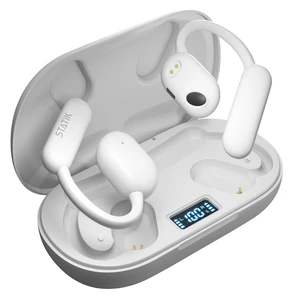 Aktive Open Ear Bluetooth Earbuds - Wireless Earphones, Fast Charging & 10 Hours Long Lasting Battery, Comfortable Secure Fit, IPX5 Water Resistant - White Aktive Open Ear Bluetooth Earbuds - Wireless Earphones, Fast Charging & 10 Hours Long Lasting Battery, Comfortable Secure Fit, IPX5 Water Resistant - White