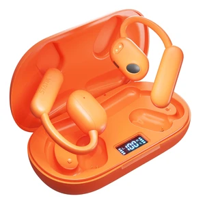 Aktive Open Ear Bluetooth Earbuds - Wireless Earphones, Fast Charging & 10 Hours Long Lasting Battery, Comfortable Secure Fit, IPX5 Water Resistant - Orange Aktive Open Ear Bluetooth Earbuds - Wireless Earphones, Fast Charging & 10 Hours Long Lasting Battery, Comfortable Secure Fit, IPX5 Water Resistant - Orange