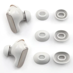Replacement Ear Tips for Bose QuietComfort Ultra Earbuds 2nd Gen 3 Pairs (White, Assorted S/M/L), Silicone Ear Tips Replacement Ear Tips for Bose QuietComfort Ultra Earbuds 2nd Gen 3 Pairs (White, Assorted S/M/L), Silicone Ear Tips