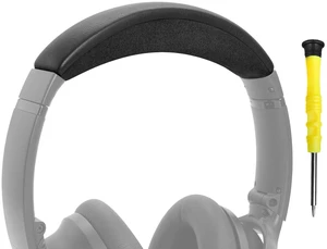 Headband Cover for Bose QC35 & QC35 ii & QC45 - Black for (QuietComfort35 & Quiet Comfort35 ii & QuietComfort 45) Headphones, Headstrap Pad Repair Part, Easy Installation Headband Cover for Bose QC35 & QC35 ii & QC45 - Black for (QuietComfort35 & Quiet Comfort35 ii & QuietComfort 45) Headphones, Headstrap Pad Repair Part, Easy Installation