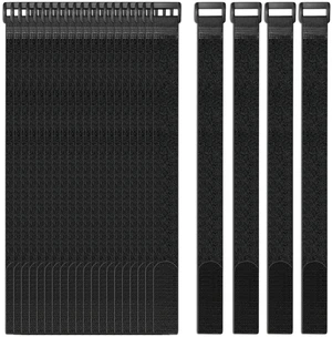24 Pack Hook and Loop Straps Reusable Fastening Cable Straps (1"x20") MultiPurpose Cinch Strap Management Cord Organizer Securing Straps Nylon Cable Organizer for Home, Office and Data Centers 24 Pack Hook and Loop Straps Reusable Fastening Cable Straps (1"x20") MultiPurpose Cinch Strap Management Cord Organizer Securing Straps Nylon Cable Organizer for Home, Office and Data Centers