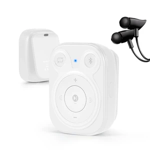64GB Mini MP3 Player with Bluetooth 5.3 & Clip for Sports, White 15H Playback Portable Music Player, No Screen Button Design with OTG for Running 64GB Mini MP3 Player with Bluetooth 5.3 & Clip for Sports, White 15H Playback Portable Music Player, No Screen Button Design with OTG for Running