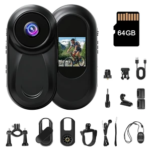 Mini Body Camera 1080P 64G SD Card, Small Action Camera, Magnetic Wearable cam for Hands-Free Recording, Thumb Camera, Helmet Mount, Pocket Cam for Vlogging(No Wi-Fi & APP) Mini Body Camera 1080P 64G SD Card, Small Action Camera, Magnetic Wearable cam for Hands-Free Recording, Thumb Camera, Helmet Mount, Pocket Cam for Vlogging(No Wi-Fi & APP)