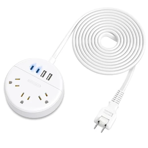 2 Prong Power Strip, 10 FT Extension Cord, 2 Prong to 3 Prong Outlet Adapter, 180°Non-Polarized, 3 Outlets 4 USB (2 USB C), Wall Mount for Old House Non-Grounded Outlets,White 2 Prong Power Strip, 10 FT Extension Cord, 2 Prong to 3 Prong Outlet Adapter, 180°Non-Polarized, 3 Outlets 4 USB (2 USB C), Wall Mount for Old House Non-Grounded Outlets,White