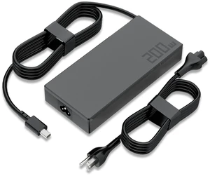 200W Laptop Charger for ASUS ROG Zephyrus TUF ProArt Zenbook Rectangle Tip 20V 10A Fast Charging Stable Power for Gaming Smart Temperature Control Compact Design ADP-200JB K Fits 180W Models 200W Laptop Charger for ASUS ROG Zephyrus TUF ProArt Zenbook Rectangle Tip 20V 10A Fast Charging Stable Power for Gaming Smart Temperature Control Compact Design ADP-200JB K Fits 180W Models