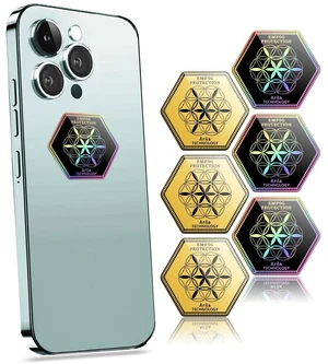 24K Gold Protection Sticker(3 Pcs) and Silver Protection Sticker(3 Pcs) from All Phones/Tablets/Laptops/All Devices (6 Pcs) 24K Gold Protection Sticker(3 Pcs) and Silver Protection Sticker(3 Pcs) from All Phones/Tablets/Laptops/All Devices (6 Pcs)