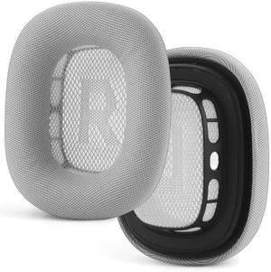 Replacement Ear Cushions for AirPods Max Headphones AirPod Max Ear Cushions Ear Pads Covers Comfort Protein Leather Noise Isolation Memory Foam Earpads (Silver) Replacement Ear Cushions for AirPods Max Headphones AirPod Max Ear Cushions Ear Pads Covers Comfort Protein Leather Noise Isolation Memory Foam Earpads (Silver)