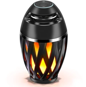 Flame Light Speaker, Led Flame Speakers Torch Atmosphere Bluetooth Speakers & Outdoor Portable Stereo Speaker with HD Audio and Enhanced Bass Flickers Warm Lamp for iPhone/iPad/Android Flame Light Speaker, Led Flame Speakers Torch Atmosphere Bluetooth Speakers & Outdoor Portable Stereo Speaker with HD Audio and Enhanced Bass Flickers Warm Lamp for iPhone/iPad/Android