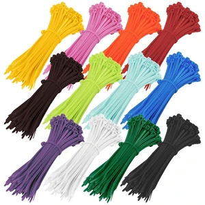 1200 Pieces Colored Zip Ties 4 Inch Multi-Purpose Self-Locking Nylon Cable Ties in 12 Different Colour, Assorted Cord Management Bands for Chicken Leg Home Office Garden Workshop 1200 Pieces Colored Zip Ties 4 Inch Multi-Purpose Self-Locking Nylon Cable Ties in 12 Different Colour, Assorted Cord Management Bands for Chicken Leg Home Office Garden Workshop