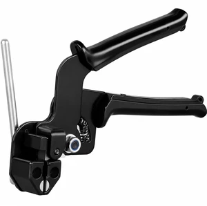 Metal Zip Tie Gun Tool, Stainless Steel Cutter to Tighten & Cut Cable Ties Heavy Duty, Moly-V Steel Sharp Blade, Save Effort, Easy to Cut, Durable, Long-lasting Sharpness, Dual Handed Metal Zip Tie Gun Tool, Stainless Steel Cutter to Tighten & Cut Cable Ties Heavy Duty, Moly-V Steel Sharp Blade, Save Effort, Easy to Cut, Durable, Long-lasting Sharpness, Dual Handed