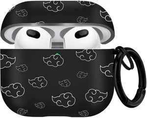 for Airpods 3rd Generation Case, Anime Cartoon Cute Design Series Apple Airpod 3 Case Cover for for Airpods 3rd Generation 2021, Wireless for Airpods 3 Cases for Men Women,Anime White Cloud for Airpods 3rd Generation Case, Anime Cartoon Cute Design Series Apple Airpod 3 Case Cover for for Airpods 3rd Generation 2021, Wireless for Airpods 3 Cases for Men Women,Anime White Cloud
