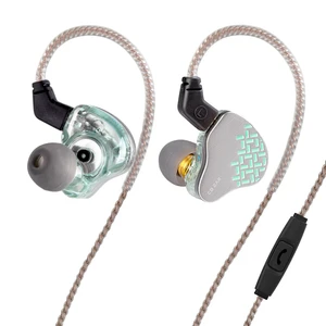 KBEAR Rosefinch in-Ear Headphone,Noise Cancellation Earphone with Aviation-Grade zinc Alloy faceplate Wired Earbuds Haedphone with Detachable Cable for Singer (Aqua Green, with Microphone) KBEAR Rosefinch in-Ear Headphone,Noise Cancellation Earphone with Aviation-Grade zinc Alloy faceplate Wired Earbuds Haedphone with Detachable Cable for Singer (Aqua Green, with Microphone)