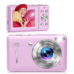 Digital Camera, 44MP FHD 1080P Digital Point and Shoot Camera with Anti Shake, Smile Capture 16X Zoom, Compact Small Camera for Teens Girls Kids Adults(Purple) Digital Camera, 44MP FHD 1080P Digital Point and Shoot Camera with Anti Shake, Smile Capture 16X Zoom, Compact Small Camera for Teens Girls Kids Adults(Purple)