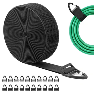Extension Cord Holder Organizer, Cut to Length 1.5inch Heavy Duty Storage Straps, Tool Hanger for Garage Organizers and Storage, Hook and Loop Straps with Triangular Buckle(20Pack-32Ft) Extension Cord Holder Organizer, Cut to Length 1.5inch Heavy Duty Storage Straps, Tool Hanger for Garage Organizers and Storage, Hook and Loop Straps with Triangular Buckle(20Pack-32Ft)