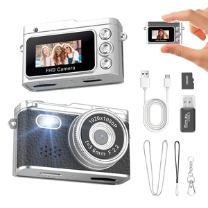 Mini Keychain Camera,Thumb Camera Digital,Pocket Video Camcorder for Teens 1080P, 32GB Card, Retro Black, Birthday/Thanksgiving Day/Christmas/New Year/Valentine's Day Gift,for Party/Travel/Daily Vlog Mini Keychain Camera,Thumb Camera Digital,Pocket Video Camcorder for Teens 1080P, 32GB Card, Retro Black, Birthday/Thanksgiving Day/Christmas/New Year/Valentine's Day Gift,for Party/Travel/Daily Vlog