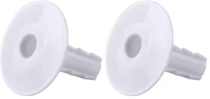 Single Feed-Through Cable Bushings (White / 100 Pieces) (Pack of 2) Single Feed-Through Cable Bushings (White / 100 Pieces) (Pack of 2)