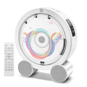 Portable CD Player with Bluetooth 5.3, FM Radio, Boombox, Rechargeable Built-in 4000mAh Battery, 5 EQ Modes, Remote Control, Sleep Timer, AUX/USB, Compact Portable Radio, Gift for Kids, Family Portable CD Player with Bluetooth 5.3, FM Radio, Boombox, Rechargeable Built-in 4000mAh Battery, 5 EQ Modes, Remote Control, Sleep Timer, AUX/USB, Compact Portable Radio, Gift for Kids, Family