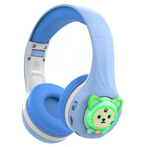 CB-7S Kids Wireless Headphones,Gifts Suitable for Kids,74/85/95dB,LED Glow Lights,50H Playtime,Bluetooth V5.3,Built-in Mic, TF Card Slot,for Travel/School/Phone/Laptop(Blue&Grey) CB-7S Kids Wireless Headphones,Gifts Suitable for Kids,74/85/95dB,LED Glow Lights,50H Playtime,Bluetooth V5.3,Built-in Mic, TF Card Slot,for Travel/School/Phone/Laptop(Blue&Grey)