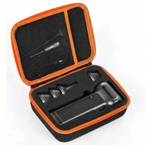 Travel Case Compatible with WOLFBOX MF200 Compressed Air Duster - Custom Foam Organizer for Blower Tool & Accessories (Only Case) (Black) Travel Case Compatible with WOLFBOX MF200 Compressed Air Duster - Custom Foam Organizer for Blower Tool & Accessories (Only Case) (Black)