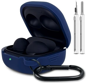 Silicone Case for Samsung Galaxy Buds FE, 2 Pro, 2, Pro, Live with Cleaner Kit (Midnight Blue) Silicone Case for Samsung Galaxy Buds FE, 2 Pro, 2, Pro, Live with Cleaner Kit (Midnight Blue)