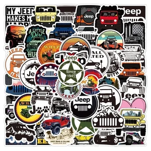 PVC Sticker Pack for Off-Roading & Jeeping. Mixed Vinyl Stickers for Laptop, Water Bottle & Car. 50 Pack Waterproof, UV Resistant PVC Sticker Pack for Off-Roading & Jeeping. Mixed Vinyl Stickers for Laptop, Water Bottle & Car. 50 Pack Waterproof, UV Resistant